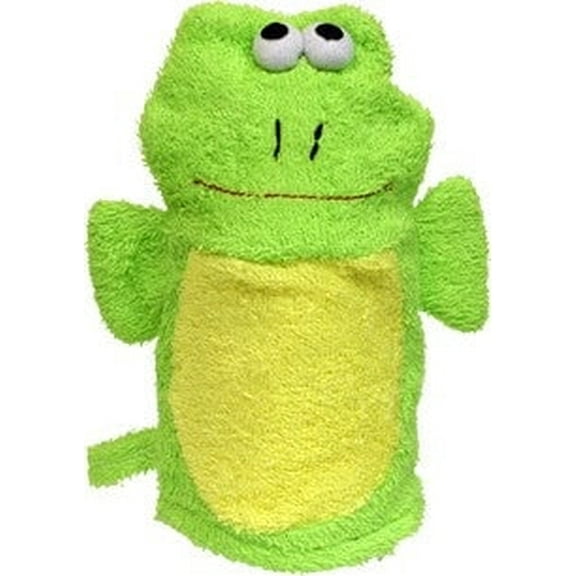 Plantlife Frog Bath Scrubber Mitt – Handcrafted with Soft Natural Fibers for Gentle Cleansing
