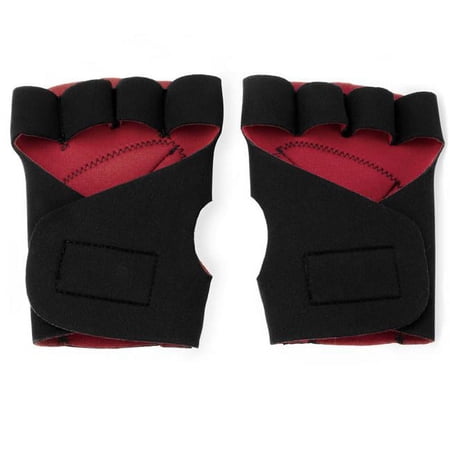 Half Finger Padded Cycling Gloves  Red price history on PriceWatchPro