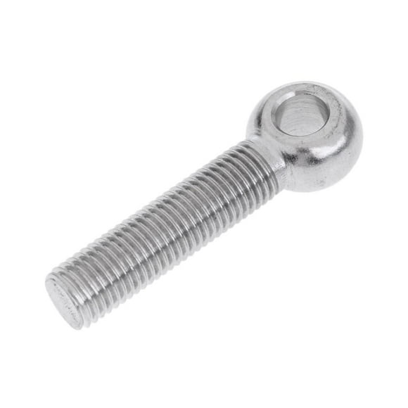 jinwen 304 Stainless Steel Fully Threaded Eye Bolts Screws for Balustrade 12mmx50-120mm x 50mm