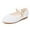 White*, variant on OSOLU Children Girls Sandals Flat Bottom Sparkly Rhinestone Performances Comfortable Lightweight Footwear Versatile Travel Shoes