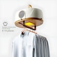 thumbnail image 2 of HIBIBUD 2026 New Automatic Ironing Machine,Steamer for Clothes Portable Garment Steamer for Travel/Apartment,Portable Clothes Dryer Wireless,Hands Free Ironing Machine,Indoor/Outdoor Use (White), 2 of 7