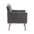 thumbnail image 5 of Accent  Chair  ,leisure single sofa  with Rose Golden  feet, 5 of 7