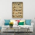thumbnail image 2 of Goats Wall art Knowledge Poster Canvas Decoration Modern Artwork For Office Living Room Unframed 12x18 in, 2 of 5