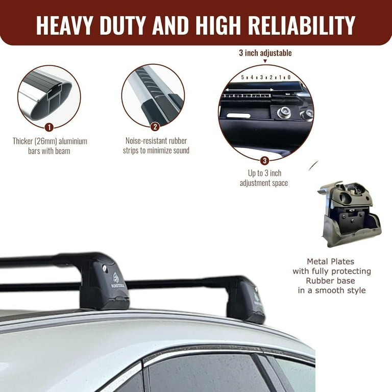 ROKIOTOEX Cheetah Roof Rack Crossbars for 2023 - 2025 Lexu-s