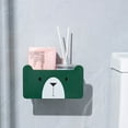 thumbnail image 4 of CNKOO Kitchen Drying Rack Wall-mounting Multi Small Holes Foldable Retractable Store Stuff Draining Filter Cartoon Bathroom Storage Rack Food Strainer for Home, 4 of 8