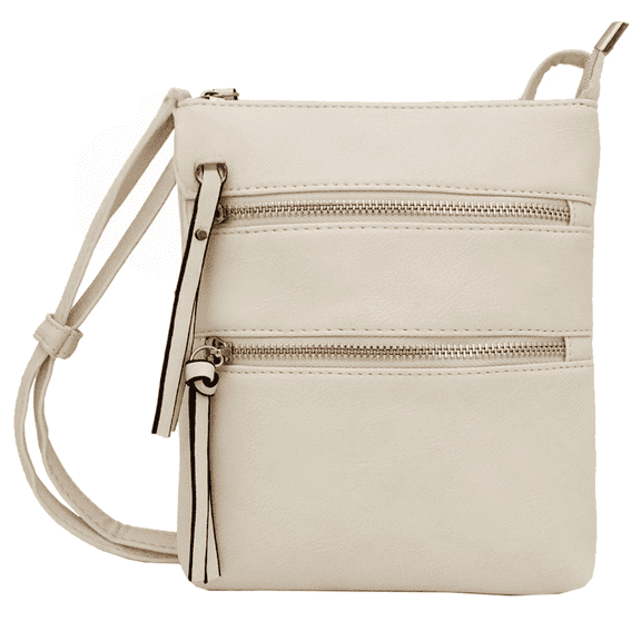Women Crossbody Purses Small Shoulder Bag with Multi Pocket and Long Strap Free Gift for You