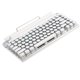 thumbnail image 3 of Teclado mecánico Bluetooth, teclado mecánico de máquina de escribir 83 interruptor azul teclado mecánico teclado de máquina de escribir diseño revolucionario, 3 of 8