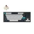 thumbnail image 1 of Keychron Q3 Max Hot-swappable RGB Mechanical Keyboard 2.4 GHz & Bluetooth Jupiter Brown Switch Aluminum Frame TKL Layout (87 Keys) for Windows Mac OS, Carbon Black (Q3M-M3), 1 of 6