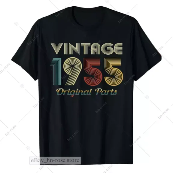 Vintage Retro 1955 Limited Edition Born in 1955 Classic 70th Birthday T-Shirts
