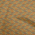 thumbnail image 1 of oneOone Cotton Cambric Orange Fabric Floral Craft Projects Decor Fabric Printed By The Yard 56 Inch Wide, 1 of 5