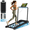 Black, variant on HOURUN Walking Pad with 10% Incline, Walking Pad Treadmill for Home, Walking Pad Under Desk with Handle Bar, Foldable Walking Pad, Black