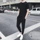 thumbnail image 2 of Conjuntos de camiseta y pantalones para hombre, sudaderas, chándal liso, conjunto de pantalones para hombre, chándal de oferta, camiseta elástica informal de primera calidad, barata y elegante, 2 of 5