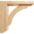 thumbnail image 3 of Ekena Millwork 2 1/2"W x 8 3/4"D x 8 1/4"H Reece Shelf Bracket, Red Oak (2-Pack), 3 of 4