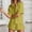 Yellow, variant on Short Set 2 Piece Sets for Women Button Down Shirt Short Womens Summer Clothes Matching Set Women