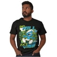 thumbnail image 3 of Smurfs Kanji Don't Kill My Vibe Men's Graphic T Shirt Tees Brisco Brands M, 3 of 5