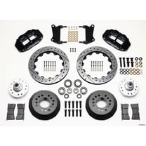 Wilwood Narrow Superlite 6R Front Hub Kit 12.88in Drilled 67-69 Camaro 64-72 Nova Chevelle