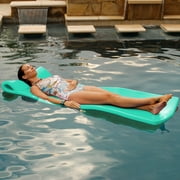 Texas Recreation Sunray 1.25-in Thick Swimming Pool Foam Pool Floating Mattress, Mint