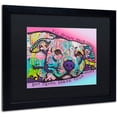 thumbnail image 2 of Trademark Fine Art "Never Break Your Heart" Canvas Art by Dean Russo, Black Matte, Black Frame, 2 of 4