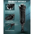 thumbnail image 4 of AUTOMUTO Strut Spring Assembly Front and Rear Pair Shock Absorber Fit 1996-2000 for Honda Civic Replace for 171291R 171291L, 4 of 4