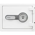 thumbnail image 2 of Barska Fire Resistant Security Safe, Compact Biometric, 0.75 Cu, White, Medium, 2 of 9