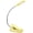 Yellow, variant on Rechargeable Book Light for Reading in Bed , 7 LED Reading Light with 9-Level Warm Cool White Daylight, Eye Care Lamp with Power  for Bookworms (Yellow)