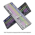 thumbnail image 2 of 104Pcs/Set Universal Round Key Cap Keycaps for Cherry MX Mechanical Keyboard Backlit Design, 2 of 5