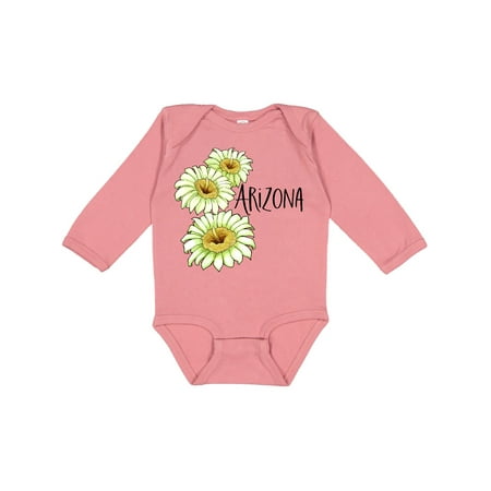 

Inktastic Arizona Saguaro Cactus Flowers Boys or Girls Long Sleeve Baby Bodysuit