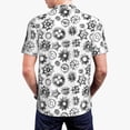thumbnail image 2 of Polo Shirts for Men, Bike gear Pattern Sparkling Cuteness Casual Mens Polo Shirts Short Sleeve Button Down Classic Mens Golf Polo Shirts, 2 of 7