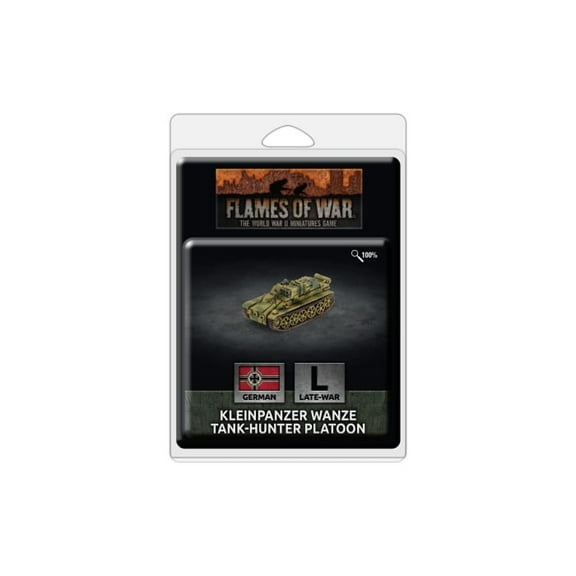 Battlefront Miniatures Flames of War German Kleinpanzer Wanze Tank FOW GE117