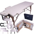 thumbnail image 1 of Cama de masaje Nanofort beige Portatil plegable con accesorios, 1 of 7