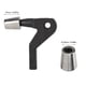 thumbnail image 2 of Skiving Leather Machine Presser Foot 801/CS‑747 Spare Part Roller Foot Replacement 1Y‑140Big, 2 of 3