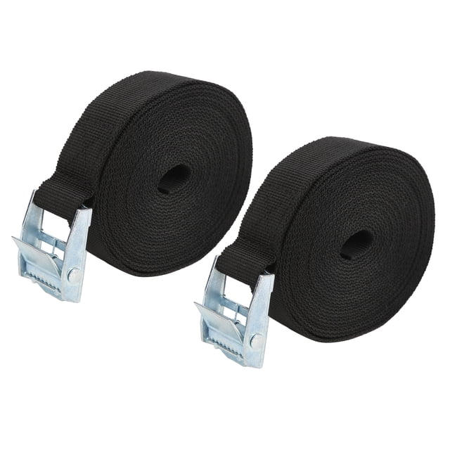 Sangles Robustes pour Camions, 2 Pcs Sangle de Fixation 25mm Sangle de Fixation Boucle Sangles Performance Inégalée