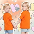 thumbnail image 5 of Eltusu Boys Summer T-Shirts, Short Sleeve Loose Fit Pullover Crew Neck Kids Tops Orange Size 12-13 T, 5 of 6