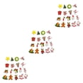 thumbnail image 1 of Yuarrent 100 Pieces Flatback Buttons Christmas Mixed Connectors Button Scrapbooking Garment Embellishment 2-Holes Accessories Lovely Type1, 1 of 6