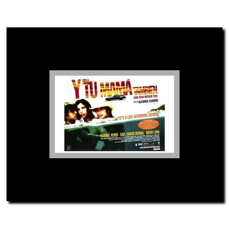 Y Tu Mama Tambien Framed Movie Poster Walmart Com