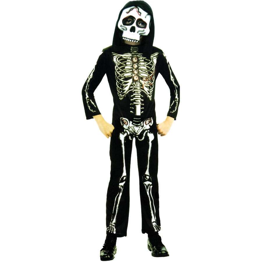 Skeleton Boys Child Halloween Costume - Walmart.com - Walmart.com