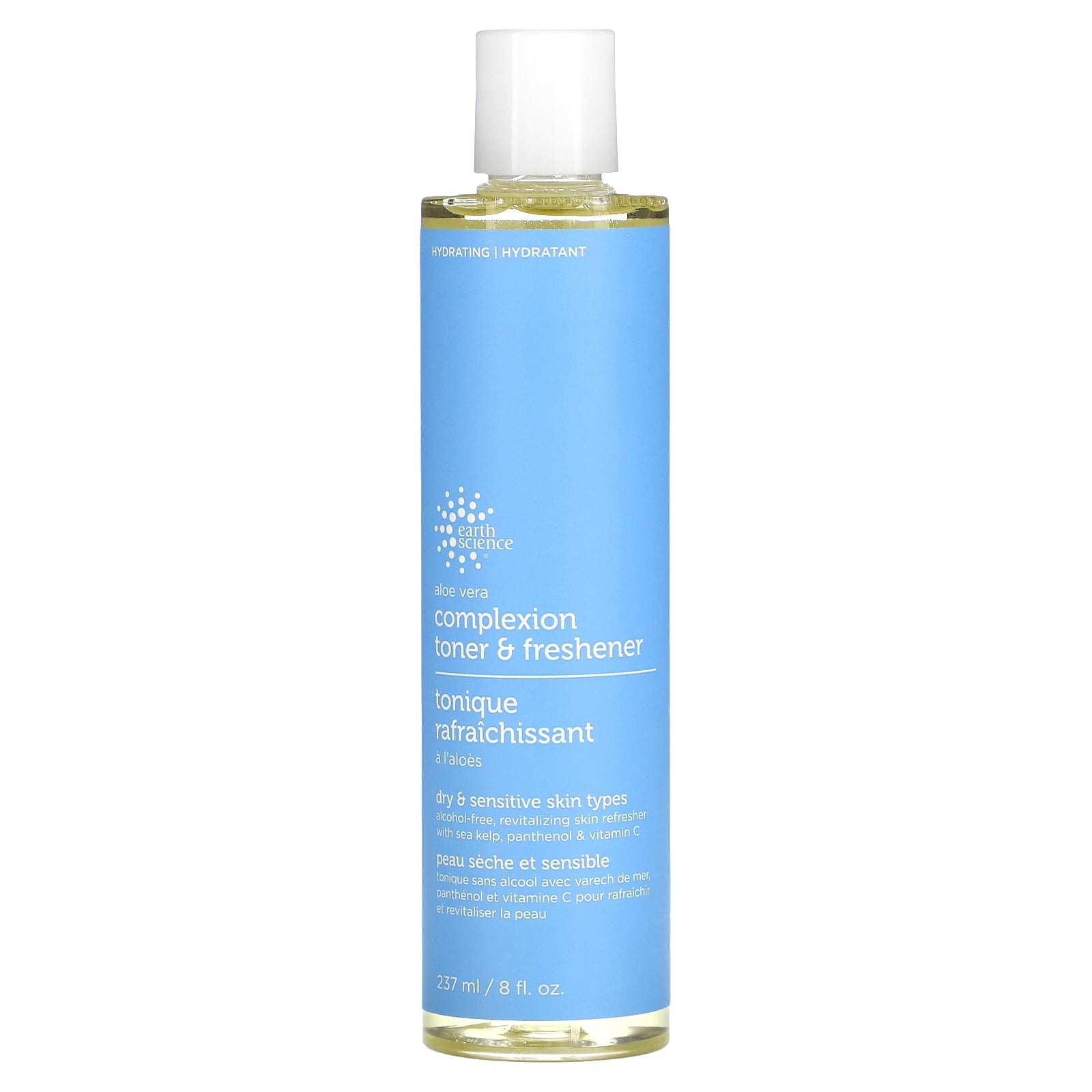 Earth Science Aloe Vera Complexion Toner & Freshener, 8 Fl Oz