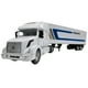 thumbnail image 2 of TRACTOCAMION VOLVO TERCERA GENERACION BLANCO CON REMOLQUE CAJA SECA ESCALA 1:32 REFIVIDRIO A ESCALA 1:32, 2 of 2