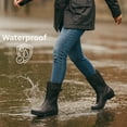 thumbnail image 2 of Alpine Swiss Reya Womens Waterproof Tall Rain Boots Non-Slip Rubber Mid Calf Garden Shoes, 2 of 7