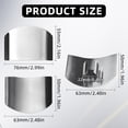 thumbnail image 2 of 2026 New Stainless Steel Finger Guard, Multifunctional Finger Protector for Cutting Food, Avoid Hurting Kitchen Tools (6 Pcs), 2 of 7