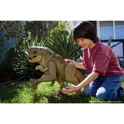 Jurassic World Rebirth Super Colossal Distortus Rex Dinosaur Figure, 31 Inch, Swallows Minis
