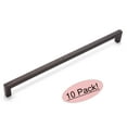 thumbnail image 1 of 10 Pack - Cosmas 14777-224ORB Oil Rubbed Bronze Modern Cabinet Hardware Handle Pull - 8-7/8" Inch (224mm) Hole Centers, 1 of 1