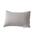 thumbnail image 2 of Hotel-Grade Down Alternative Pillow - Soft & Supportive, Hypoallergenic, 48x74cm, for Back, Side & Stomach Sleepers, White/Gray/Blue, 2 of 6