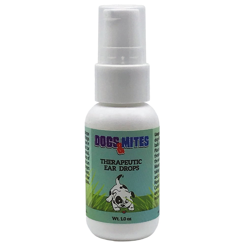 Dogs n Mites Ear Drops For Dogs and Puppies with Demodex, Yeast