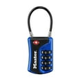 thumbnail image 1 of Master Lock Canada Master Lock Set-Your-Own Combination TSA Luggage Lock #4697D, 1 of 6