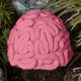 thumbnail image 4 of Unisex Handmade Knitted Brain Beanie Cap Halloween Hat, 4 of 5
