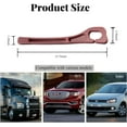 thumbnail image 3 of Xocfar No Drop Seat Guard, New Car Seat Side Gap Filler,  Seat Gap Fillers for All Cars, Seat Gap Fillers for All Cars, Prevents Items from Falling, Easy to iInstall (Brown), 3 of 8