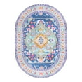 thumbnail image 2 of Unique Loom Timeless Collection Area Rug - Philip (7' 6" x 10' 6" Oval Blue/Blue), 2 of 7