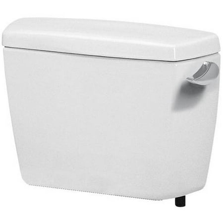 - Toto ST744ER#01 Drake Toilet Tank Only for Two-Piece Toilets with Right Hand Trip Lever Location, Cotton