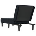 thumbnail image 3 of vidaXL Chaise Longue Black Velvet, 3 of 5